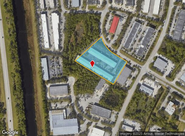 533 Nw Mercantile Pl, Port Saint Lucie, FL Parcel Map
