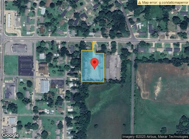  600 E Poplar St, Clarksville, AR Parcel Map