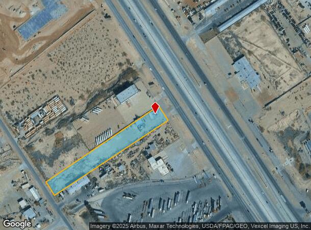 11400 Gateway Blvd E, El Paso, TX Parcel Map
