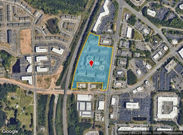  5508 S Miami Blvd, Durham, NC Parcel Map