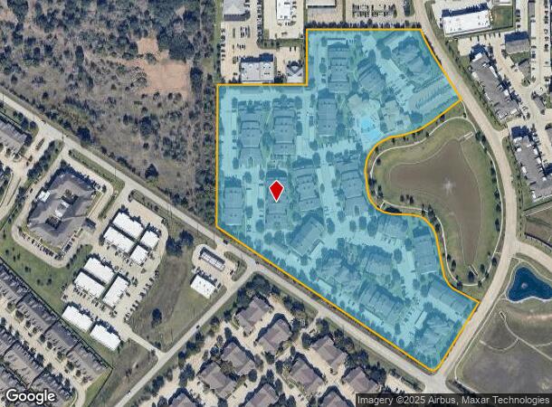 700 Cobia Dr, Katy, TX Parcel Map