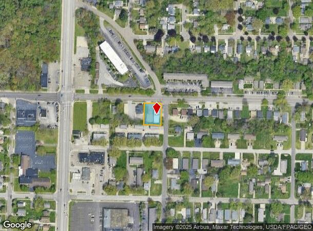  2304 Newton St, Akron, OH Parcel Map