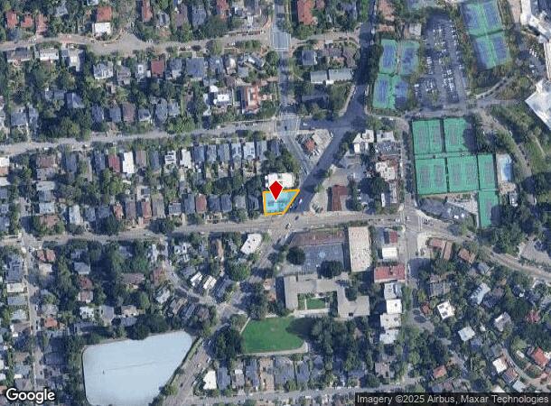  2924 Claremont Ave, Berkeley, CA Parcel Map