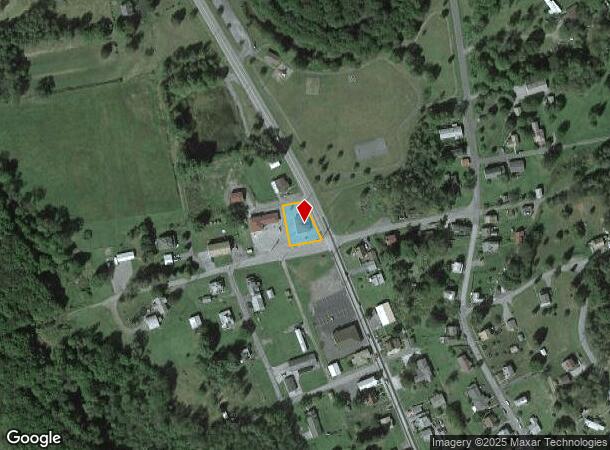  102 Bruno Ave, Central City, PA Parcel Map