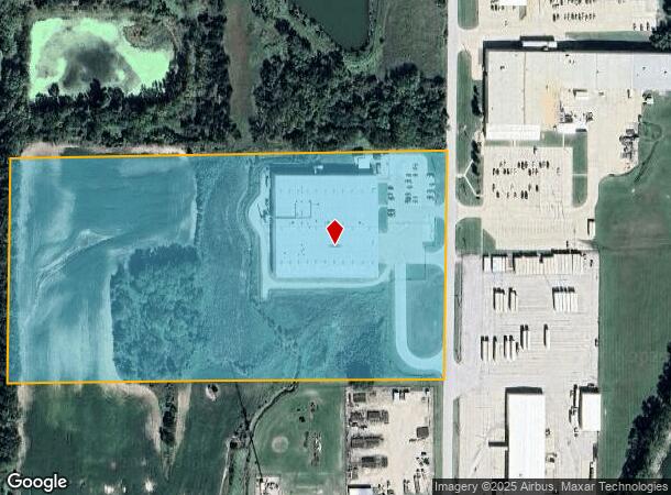 841 Overlander Rd, Emporia, KS Parcel Map