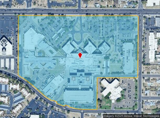 5555 W Thunderbird Rd, Glendale, AZ Parcel Map