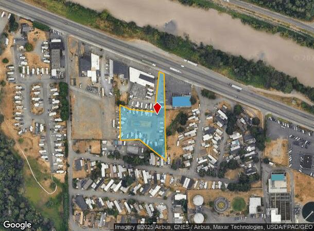  7910 River Rd E, Puyallup, WA Parcel Map