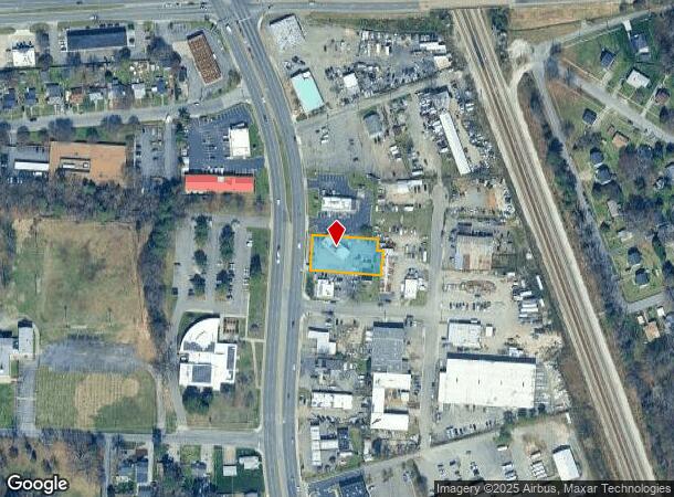  6907 Staples Mill Rd, Henrico, VA Parcel Map