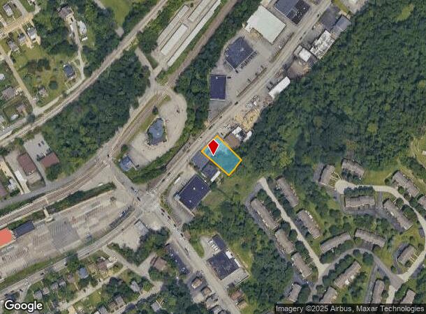 3411 Library Rd, Pittsburgh, PA Parcel Map