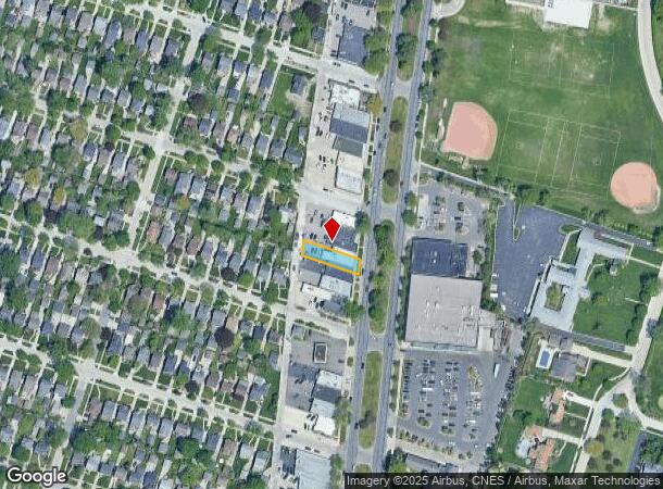 20439 Mack Ave, Grosse Pointe Woods, MI Parcel Map
