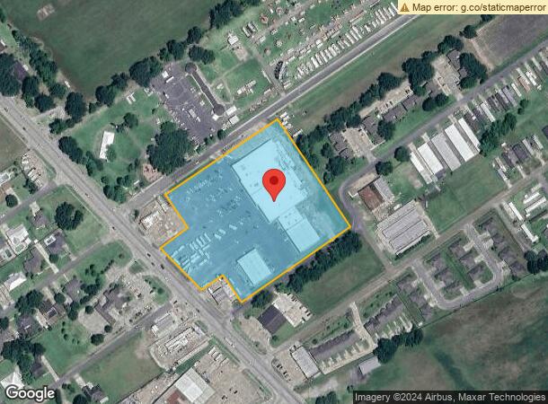  924 Rees St, Breaux Bridge, LA Parcel Map