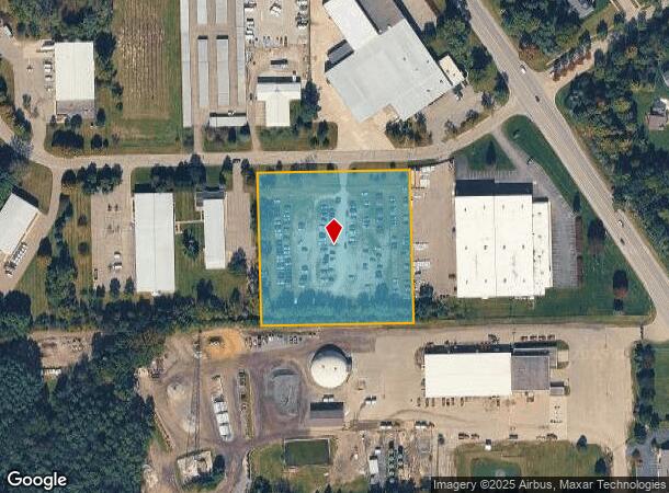10345 Enterprise Dr, Davisburg, MI Parcel Map