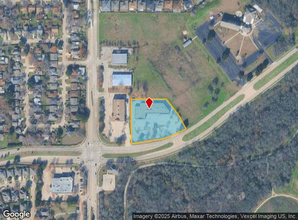2001 Se Green Oaks Blvd, Arlington, TX Parcel Map