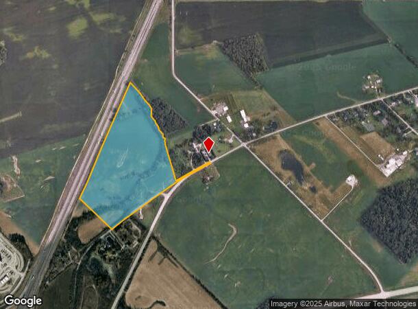  8530 Lower Huntington Rd, Fort Wayne, IN Parcel Map