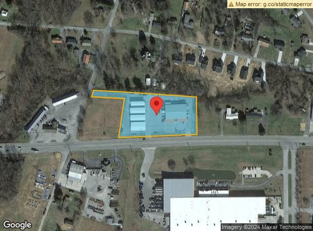  614 E Broad St, Smithville, TN Parcel Map