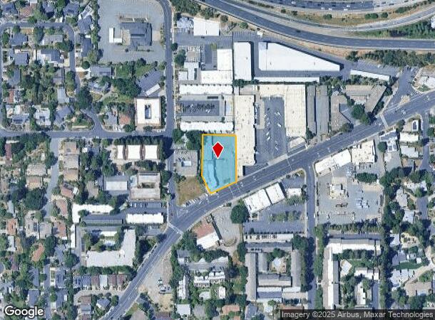  1285 Boulevard Way, Walnut Creek, CA Parcel Map