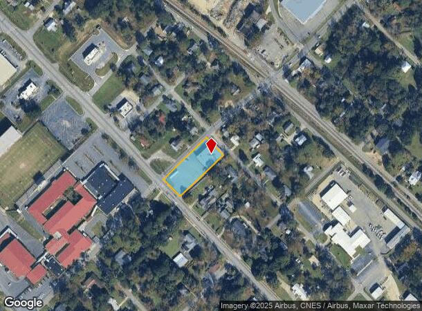 5840 Oak St, Eastman, GA Parcel Map