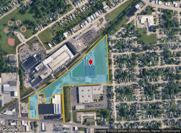 2199 Lapeer Ave, Port Huron, MI Parcel Map