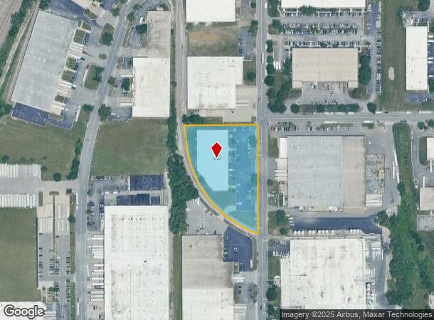  9910 Widmer Rd, Lenexa, KS Parcel Map