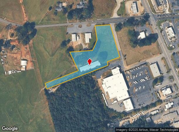  1407 Whitehall Rd, Anderson, SC Parcel Map