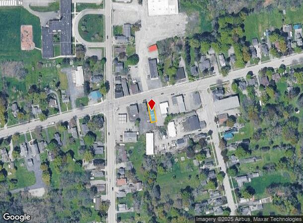  12 E Main St, Corfu, NY Parcel Map