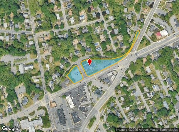  160 Cochituate Rd, Framingham, MA Parcel Map