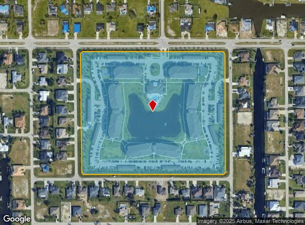1730 Savona Point Cir, Cape Coral, FL Parcel Map