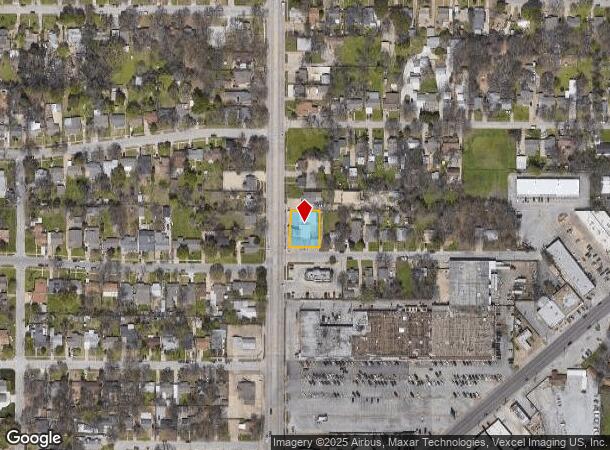  1602 N Beach St, Haltom City, TX Parcel Map