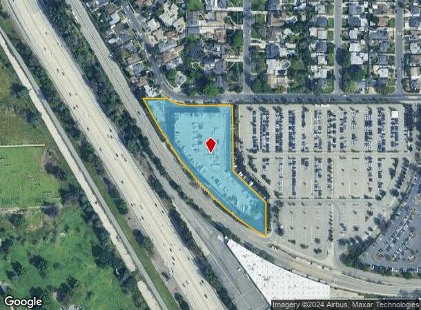  15460 Erwin St, Van Nuys, CA Parcel Map