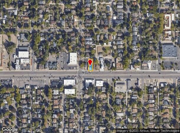  4609 E Colfax Ave, Denver, CO Parcel Map