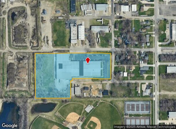  1217 E 7Th St, Mishawaka, IN Parcel Map