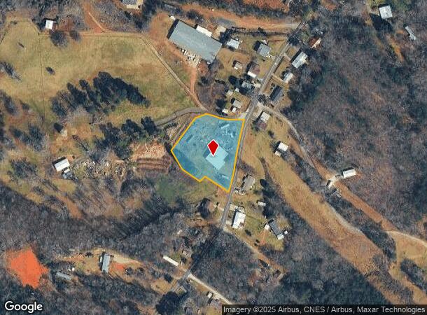 386 Jordan Rd, Toccoa, GA Parcel Map