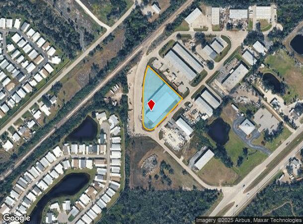  5445 Williamsburg Dr, Punta Gorda, FL Parcel Map