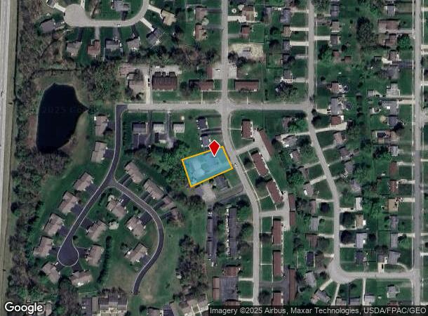 1344 Maplecrest Dr, Youngstown, OH Parcel Map