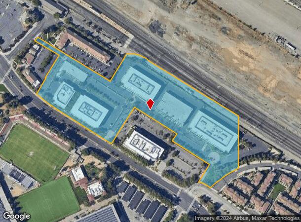  451 El Camino Real, Santa Clara, CA Parcel Map