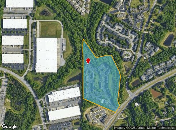  3605 Laurel Bluff Cir, High Point, NC Parcel Map