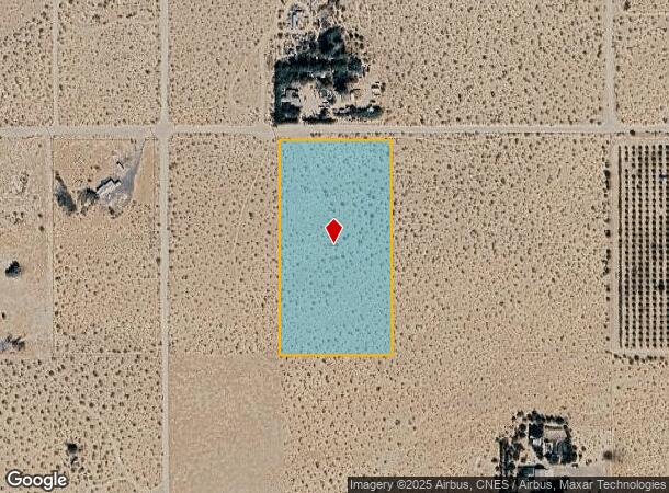 40667 Somerset Rd, Newberry Springs, CA Parcel Map