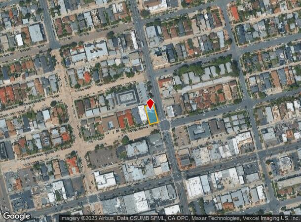 4612 Cass St, San Diego, CA Parcel Map