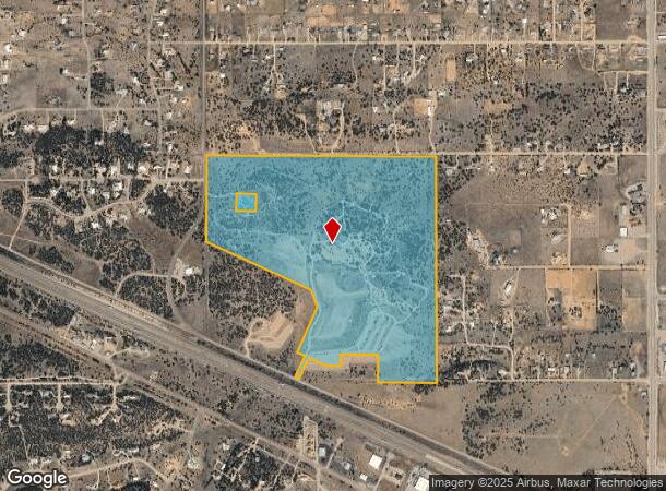 87 W Frontage Rd, Edgewood, NM Parcel Map
