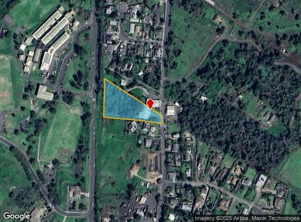  4600 Lower Kula Rd, Kula, HI Parcel Map