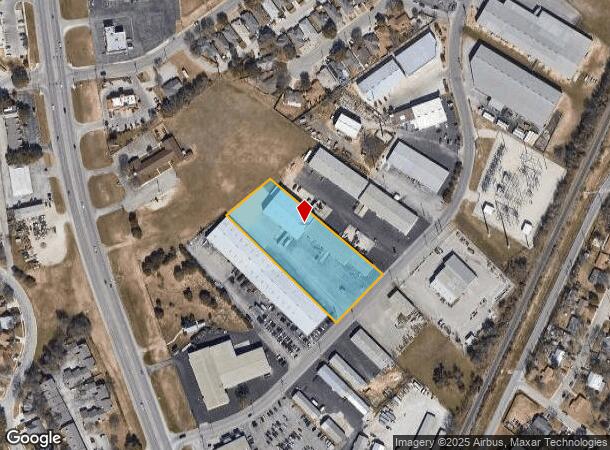 1223 Industrial Dr, New Braunfels, TX Parcel Map