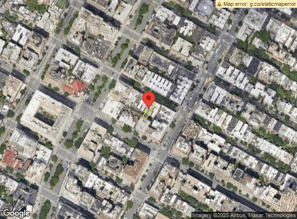  206 W 80Th St, New York, NY Parcel Map