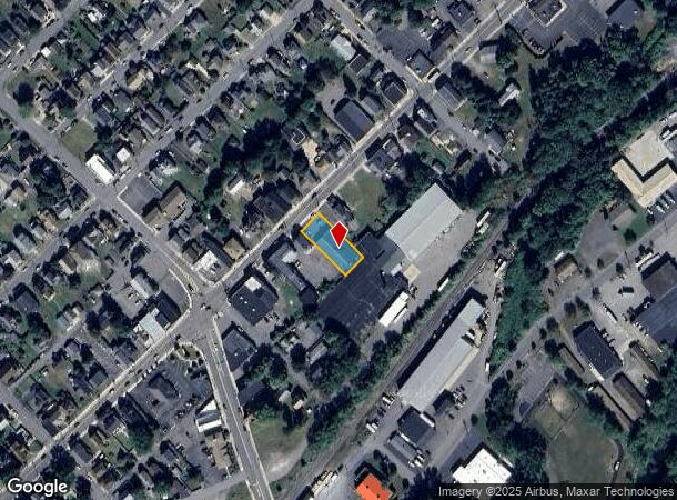  828 Main St, Scranton, PA Parcel Map