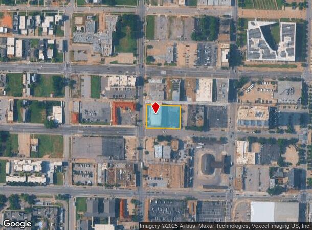 600 N Walker Ave, Oklahoma City, OK Parcel Map