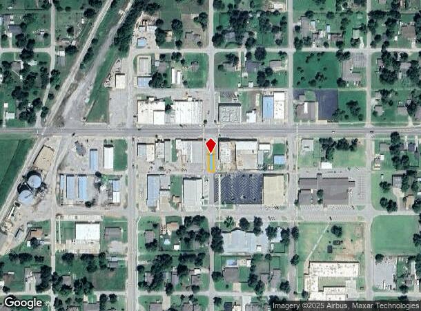  210 W Main St, Tuttle, OK Parcel Map