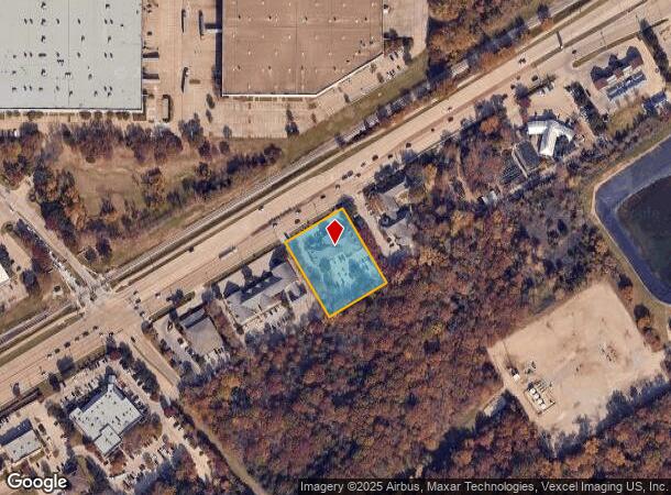 2321 Ira E Woods Ave, Grapevine, TX Parcel Map