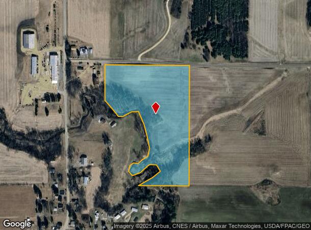 S890 Arnold Rd, Nelson, WI Parcel Map