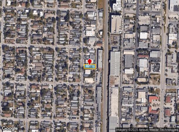  218 S F St, Lake Worth Beach, FL Parcel Map