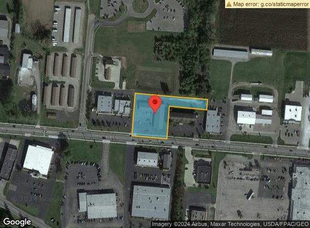  1472 E Us Highway 36, Urbana, OH Parcel Map