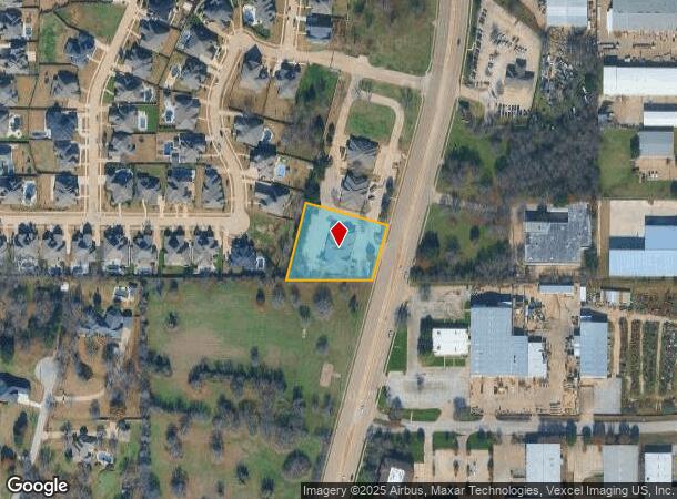  7420 S Cooper St, Arlington, TX Parcel Map